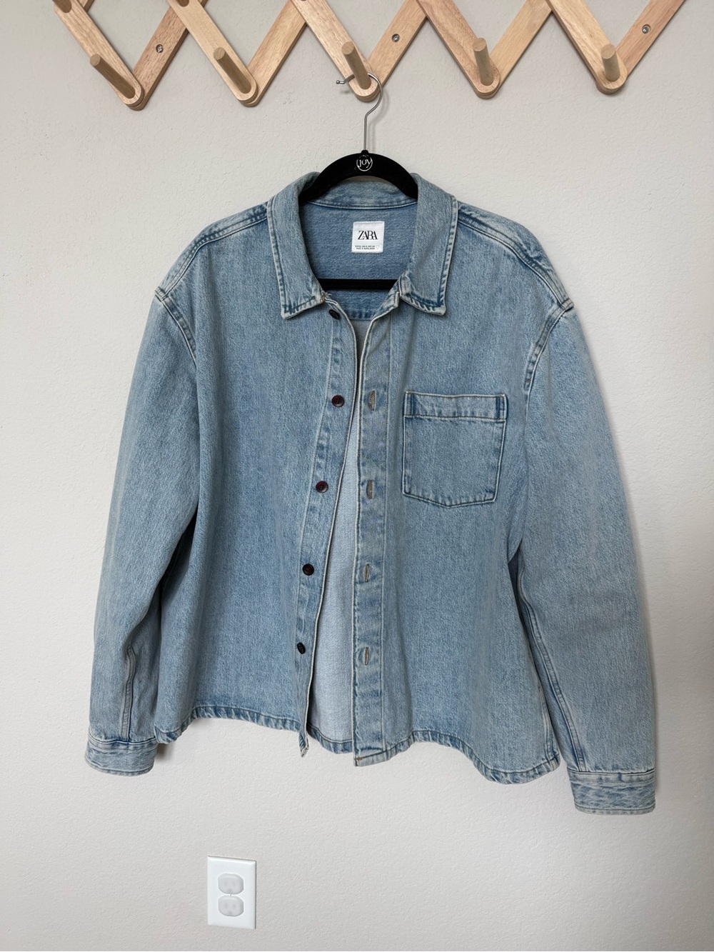 ZARA Light Blue Denim Jacket